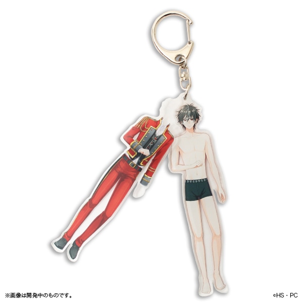 「脱衣アクリルキーホルダー 緋ノ瀬灯」