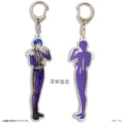 「脱衣アクリルキーホルダー 深紫塩音」