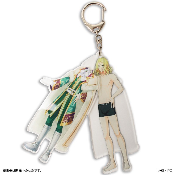 「脱衣アクリルキーホルダー 宝生翡翠丸」