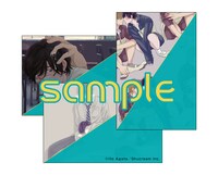 あがた愛が手がけたポストカードのサンプル。