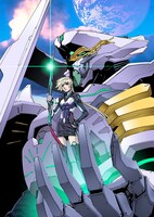 麻宮騎亜が手がけた「雷神八系-ZANAM- ファム・ファタール 運命の女」1期のキービジュアル。