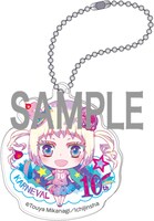 会場限定販売のアクリルキーホルダー。