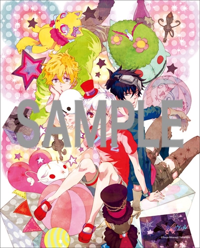 会場限定販売のキャンバスパネル。