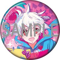 会場先行販売の缶バッジセット。