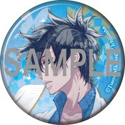 会場先行販売の缶バッジセット。