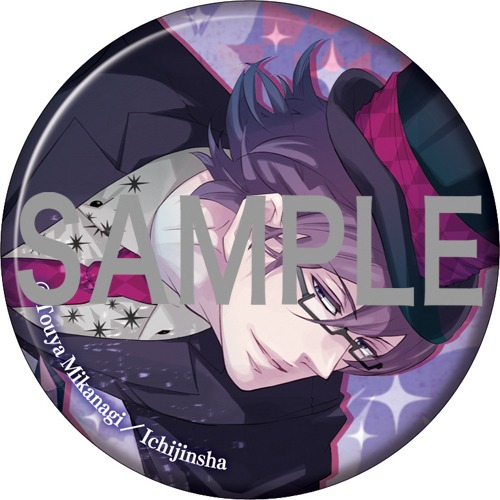 会場先行販売の缶バッジセット。