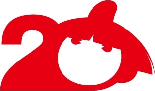 「おじゃる丸」放送20年ロゴ