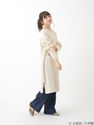 「マギ アリババイメージ ニットワンピース」の着用例。