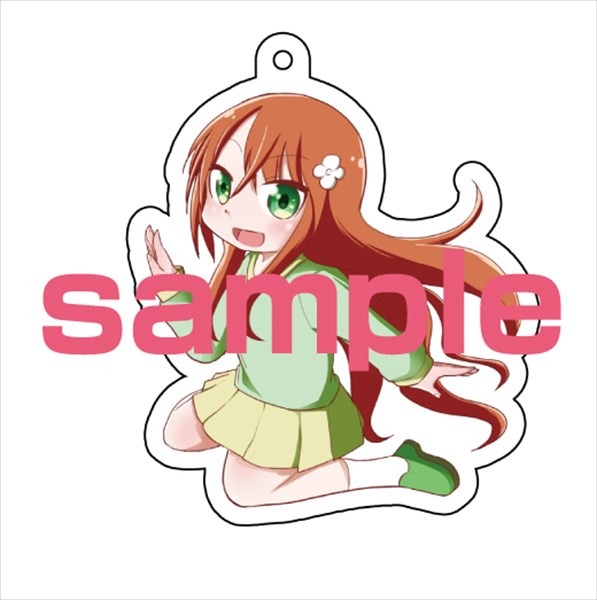 とらのあな有償特典の描き下ろしアクリルキーホルダー（才川）。