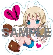 メロンブックス有償特典の描き下ろしアクリルキーホルダー。