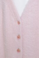 トド松モデルのロングカーディガン。