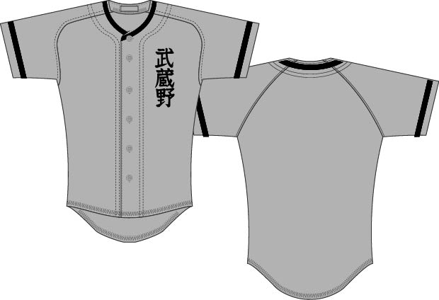 武蔵野第一高校のレプリカユニフォームシャツ