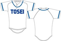 桐青高校のレプリカユニフォームシャツ