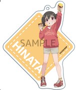 グッズ「アクリルキーホルダー（ひなた）」。