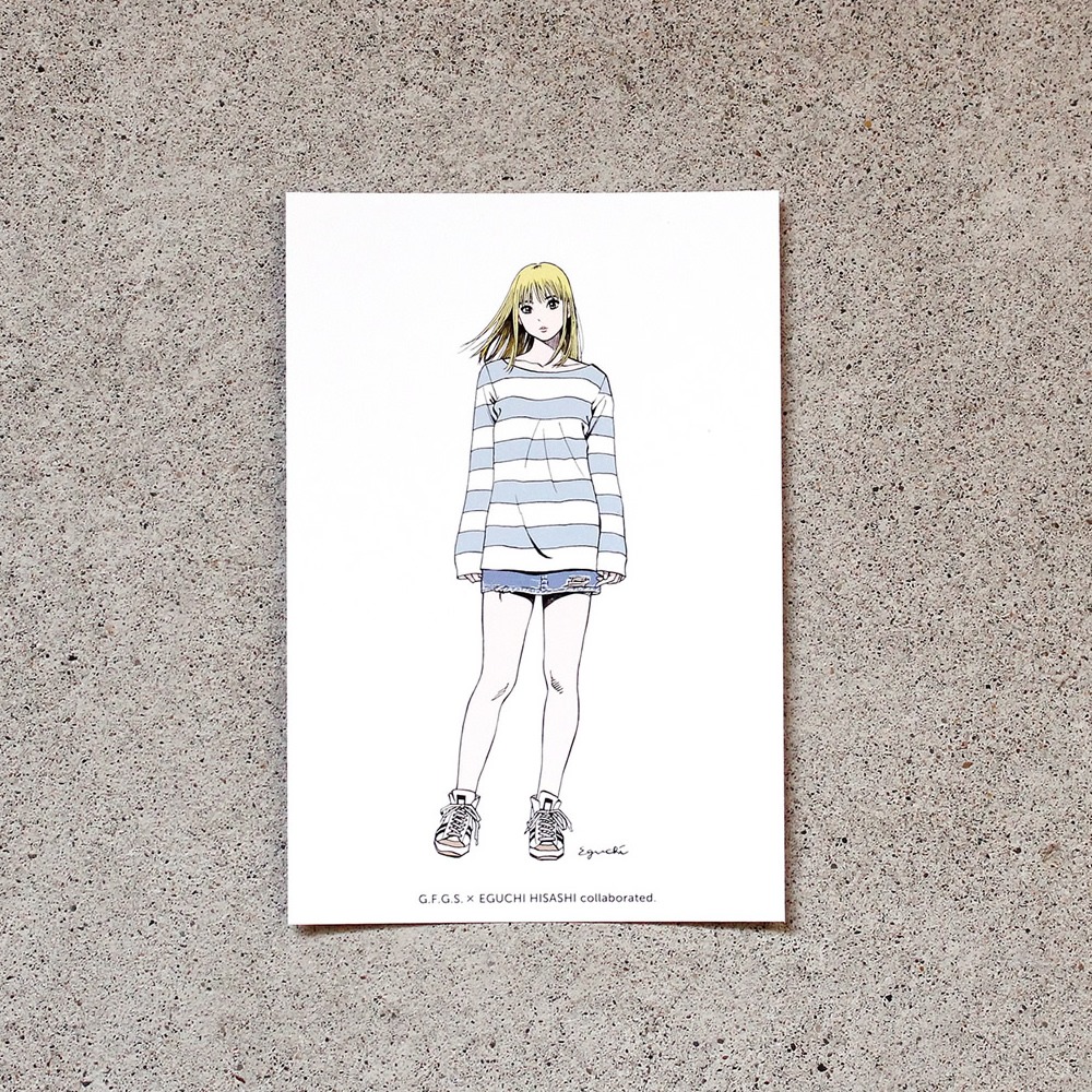 江口寿史描き下ろしポストカード
