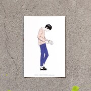 江口寿史描き下ろしポストカード