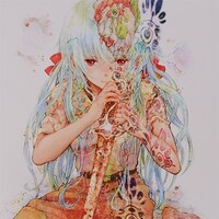 「クジラの子らは砂上に歌う」キャンバスパネルリコスVer.