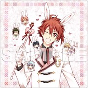 種村有菜によるビジュアルがプリントされたコースター。