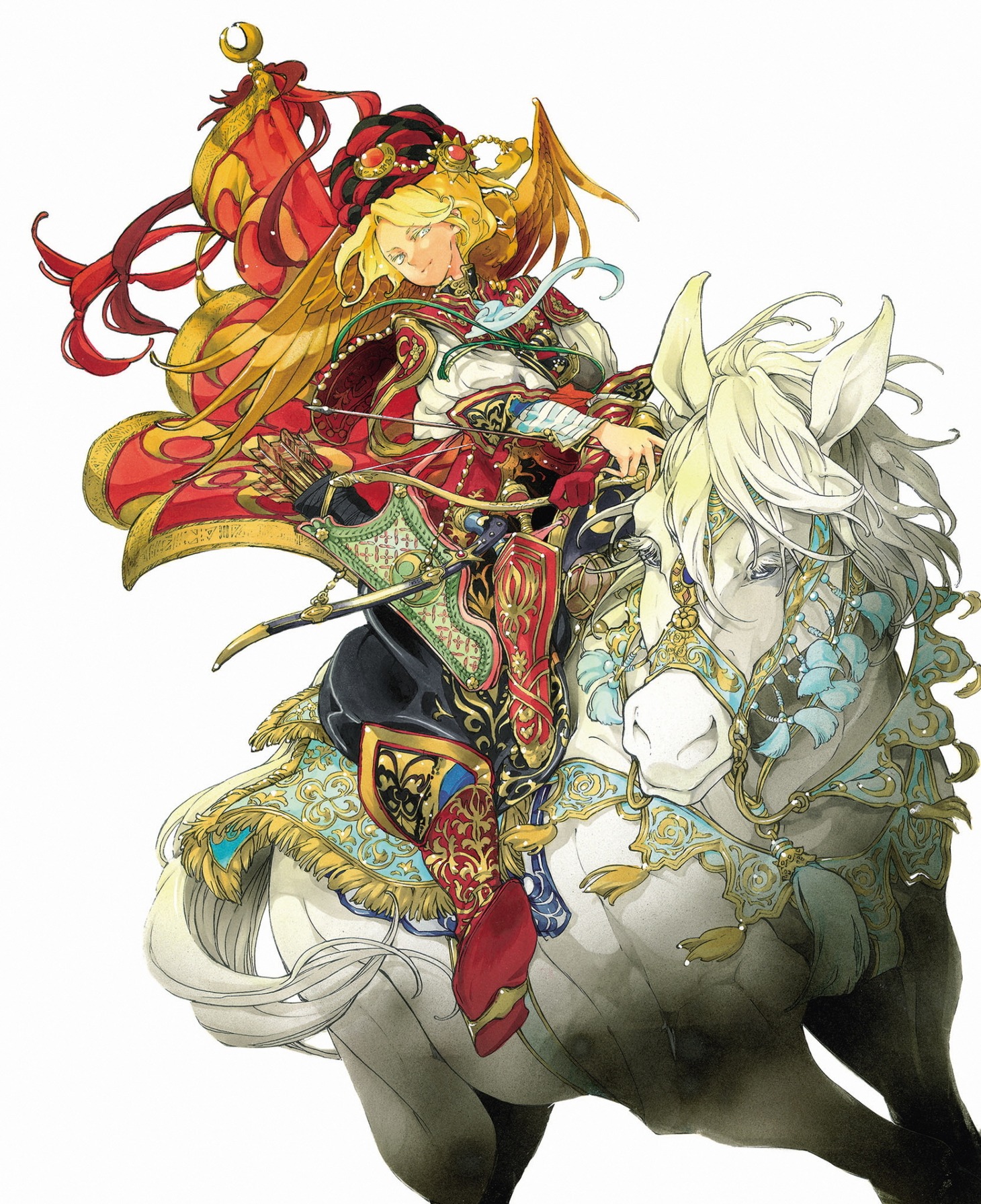 「将国のアルタイル」イラスト。(c)カトウコトノ／講談社