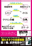 「隠れオタクの恋愛戦略」1巻の書店向けポスター。