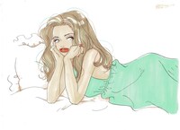 「桜沢エリカ原画展」の展示作品。