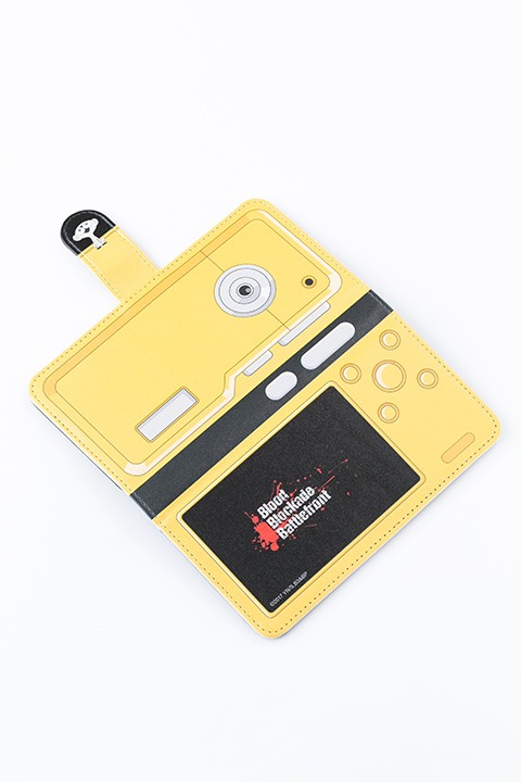 「レオのカメラ風手帳型スマートフォンケース」