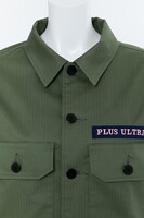 緑谷出久モデルのミリタリーシャツ。