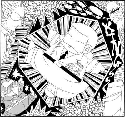 モーニング47号に掲載された「パタリロ！モーニングコーチ」予告カット。（講談社より提供）