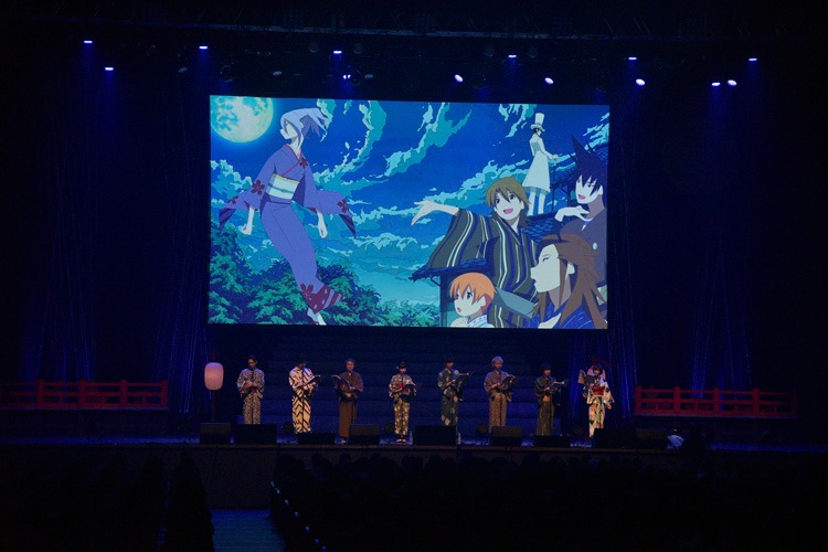 「大有頂天祭'17」にて行われた朗読劇の様子。