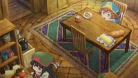 アニメ「ハクメイとミコチ」第1弾PVより。