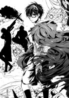 「The SIX 隻腕の奪還者」イラスト。