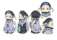 センのキャラクターカラー設定画。