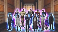 「ジョジョの奇妙な館からの脱出」15秒CMからの場面カット。