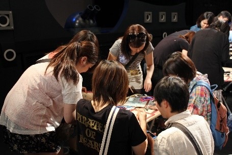 過去の「リアル脱出ゲーム」の様子。