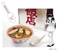 「召しませ！猫飯店の五目ラーメン カフェ限定レンゲつき」