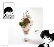 「恋占いの桜餅パフェ」