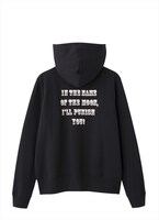 「フルジップパーカ（長袖）（セーラームーン）」の背面。