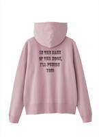 「フルジップパーカ（長袖）（セーラームーン）」の背面。