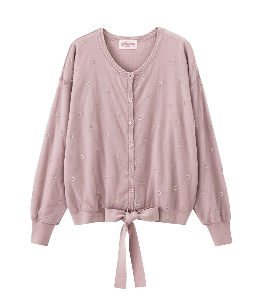 「チュールコンビカーディガン（セーラームーン・長袖）」3229円