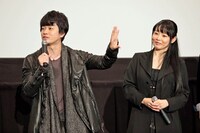 「コードギアス 反逆のルルーシュI 興道（こうどう）」初日舞台挨拶の様子。