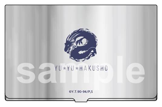 オリジナルグッズの名刺ケース。
