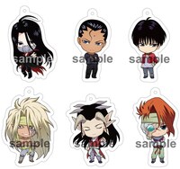 オリジナルグッズのメタルチャーム。