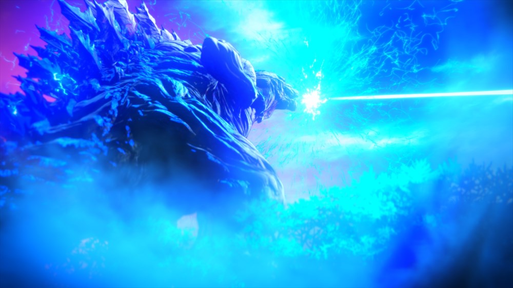 「GODZILLA 怪獣惑星」の場面写真。
