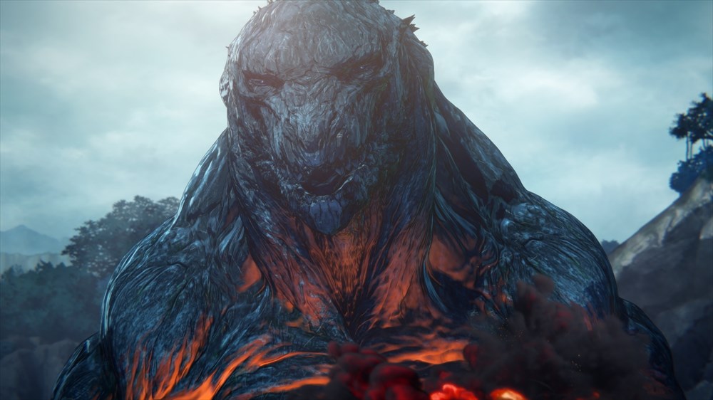 「GODZILLA 怪獣惑星」の場面写真。