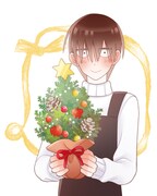 「かわいいひと」のイラスト。