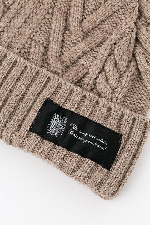 エルヴィンモデルのニットキャップ。