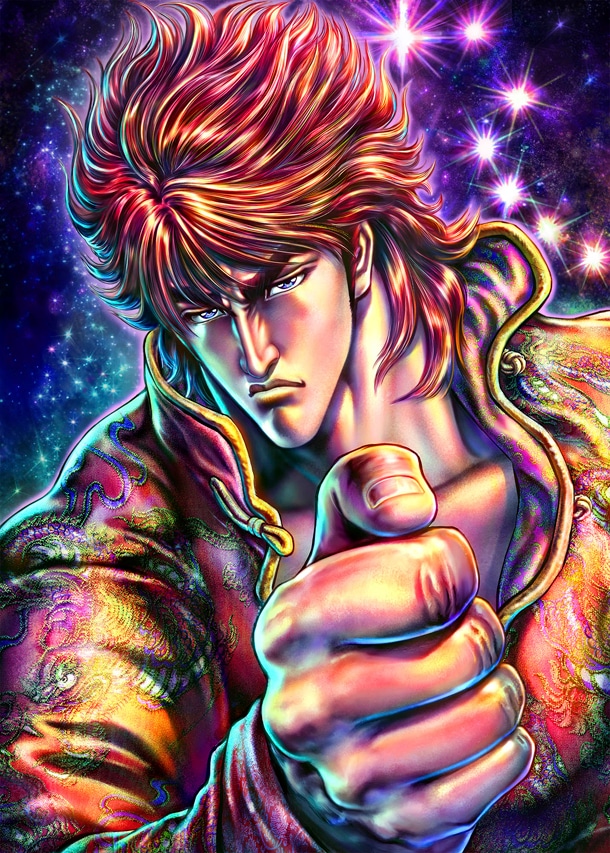 「蒼天の拳 REGENESIS」カット(c)原哲夫・武論尊/NSP 2001, (c)八津弘幸・辻秀輝 2017