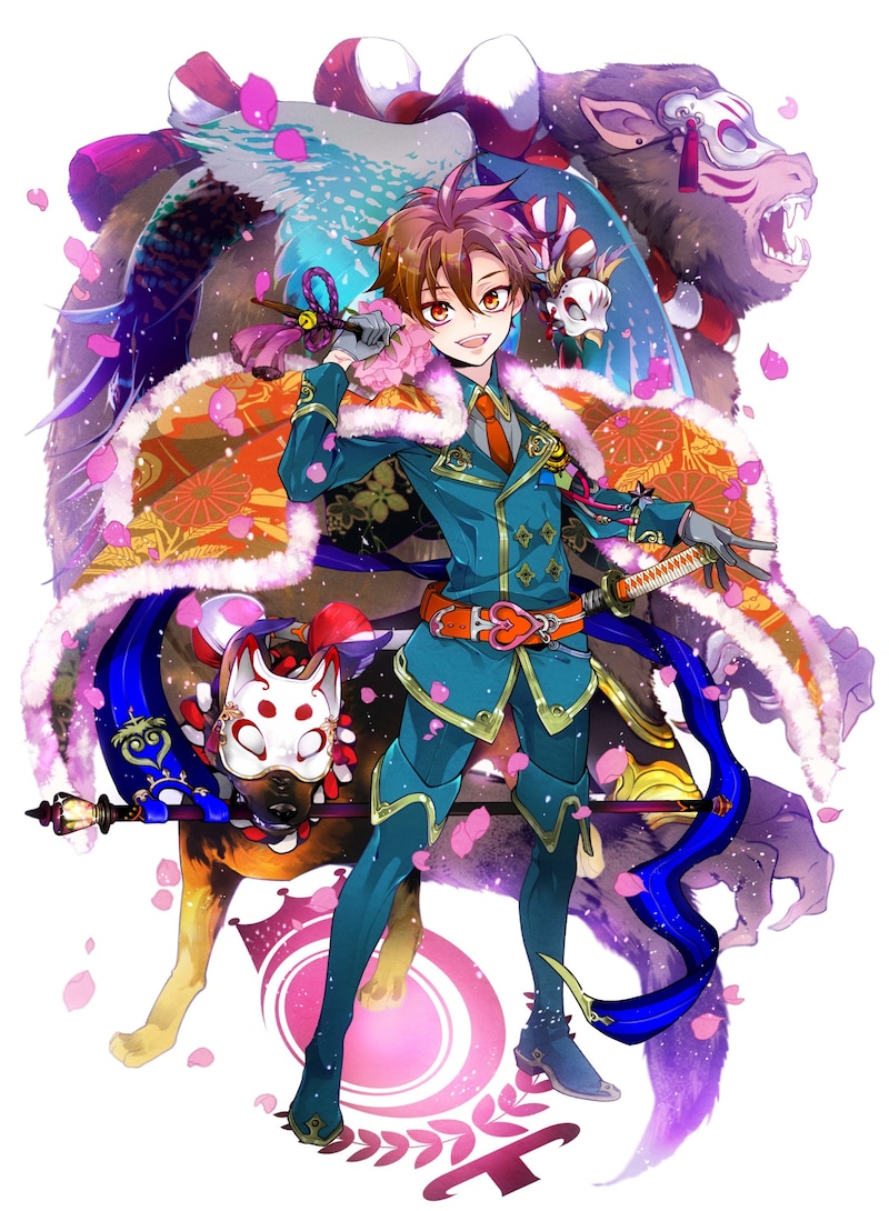 月刊ASUKA12月号表紙。