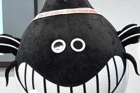 ビッグコミックのキャラクター・なまずくん。