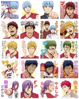 LINEスタンプ「劇場版 黒子のバスケ LAST GAME」